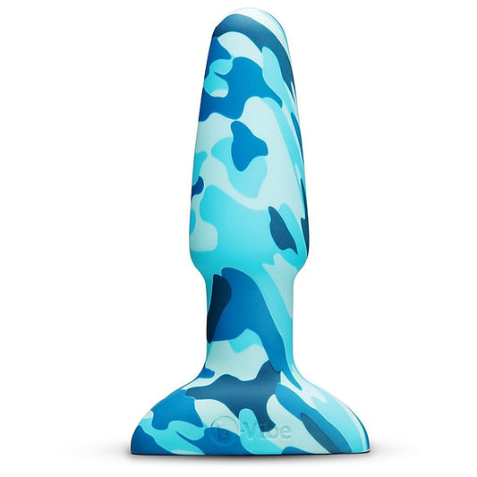 b-Vibe Rimming 2 Rotating and Vibrating Butt Plug Camo - Butt Plugs