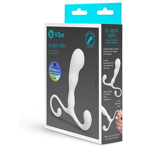 b-Vibe Slim Hands Free Slimline Prostate Massager - Prostate Toys