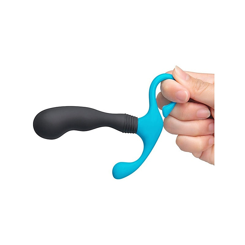 b-Vibe Curl Hands Free Curved Silicone Prostate Massager - Prostate Toys