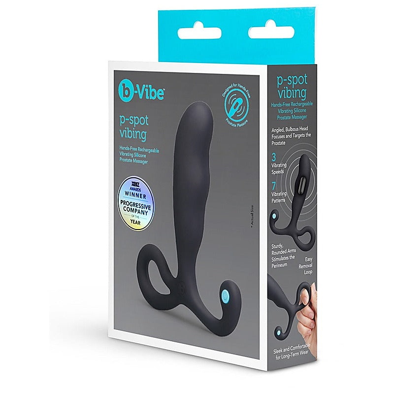 Vibing Hand Free Vibrating Prostate Massager by B-Vibe - Prostate Toys