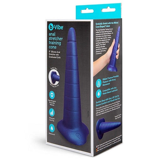 b-Vibe Silicone Anal Stretcher Training Cone - Butt Plugs