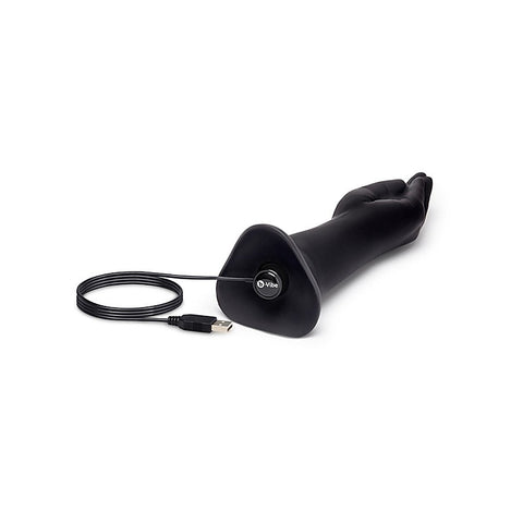 Usb Rechargeable Vibrating Silicone Fisting Dildo By B-Vibe - Realistic Dildos