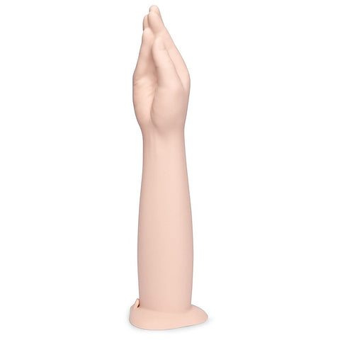 Silicone Hand Fisting Dildo With Suction Base by B-Vibe - Realistic Dildos
