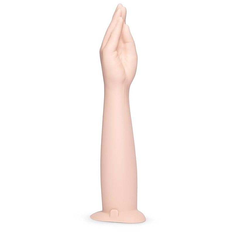 Silicone Hand Fisting Dildo With Suction Base by B-Vibe - Realistic Dildos