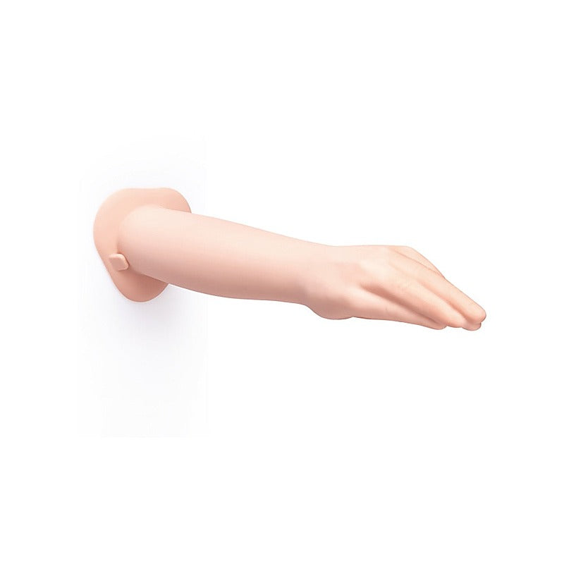 Silicone Hand Fisting Dildo With Suction Base by B-Vibe - Realistic Dildos