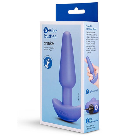 b-Vibe Shake Slimline Vibrating Silicone Anal Plug