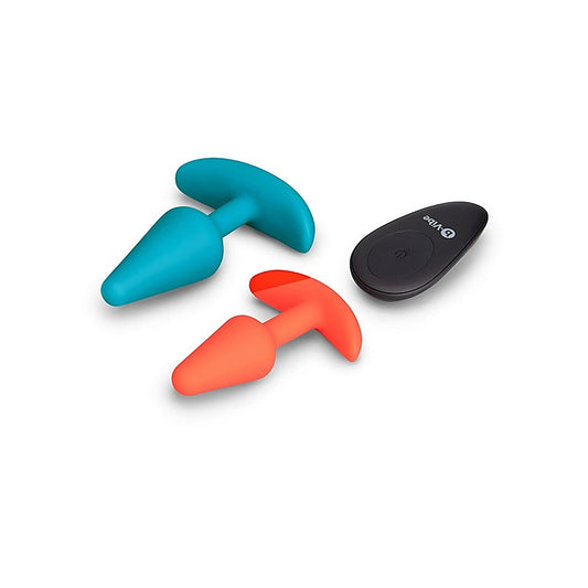 b-Vibe Butties 2 Piece Anal Training Set - Butt Plugs