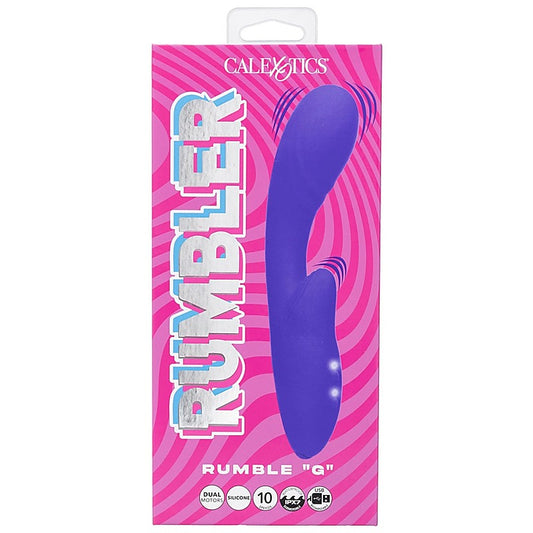 CalExotics Rumbler Rumble G 10 Functiosn Rabbit Vibrator - Rabbit Vibrators