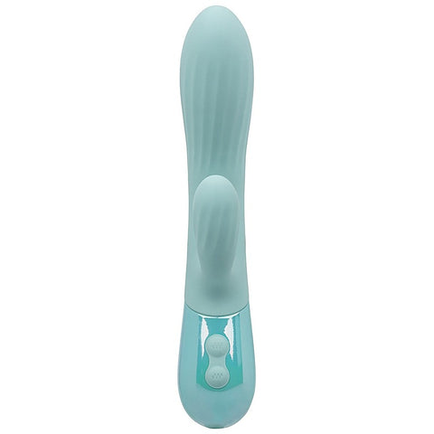 Aura Dual Ripple Rabbit Vibrator by California Exotics - Rabbit Vibrators