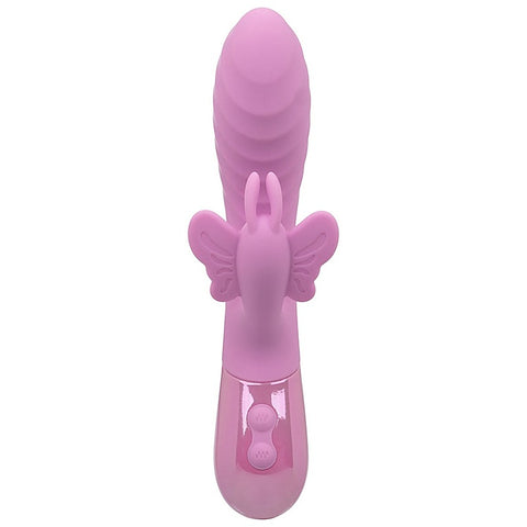 Aura Dual Flutter 10 Function Rabbit Vibrator - Rabbit Vibrators