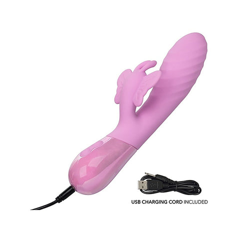 Aura Dual Flutter 10 Function Rabbit Vibrator - Rabbit Vibrators