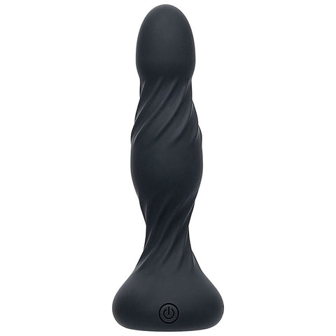 Deep Swirl Reverberating Butt Plug by California Exotics - Butt Plugs
