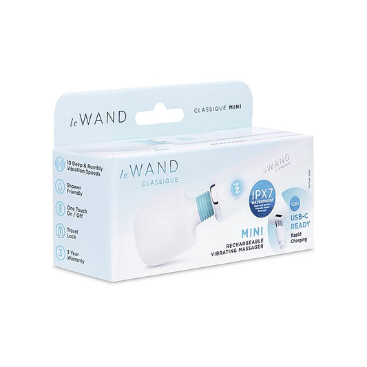 Le Wand Classique 10 Functions Mini Wand Massager - Body Wands