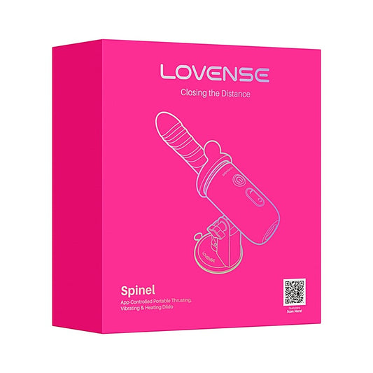 Lovense Spinel Handheld Portable Thrusting Dildo - Realistic Dildos