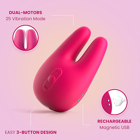 Jimmyjane Form 2 PRO Clitoral Vibrator by Pipedream - Clit Ticklers and Pulsators