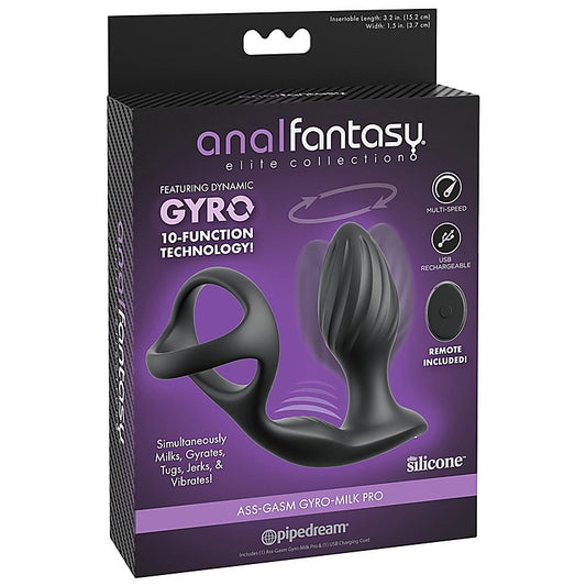 Pipedream Anal Fantasy Elite Ass-Gasm Gyro-Milk Pro - Prostate Toys