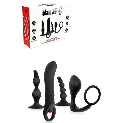 Adam and Eve 4 Piece INTRO TO PROSTATE Pleasure KIT - Unclassified