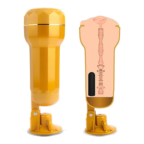 Tara Realistic Vagina Vibrating Cup by Chisa - Masturbators and Strokers