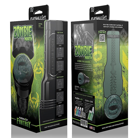 Fleshlight Fantasy Zombie Realistic Mouth Stroker - Masturbators and Strokers