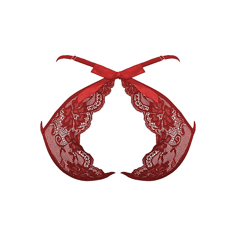Crotchless Panties with Adjustable Slider by Love In Leather - G-Strings, Panties and Shorts