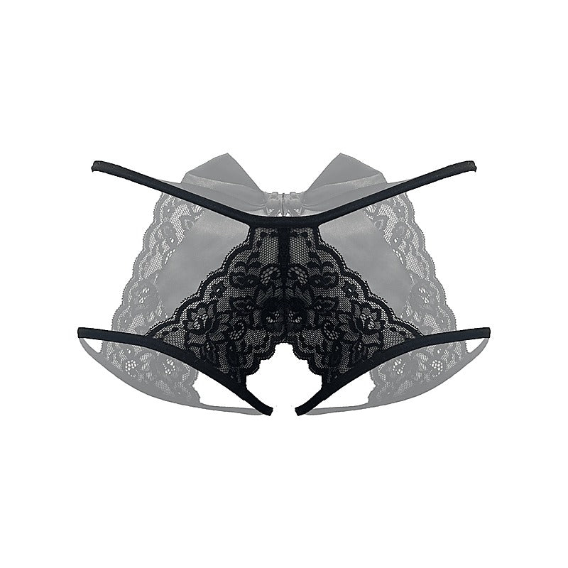 Women'S Sexy Crotchless Panties By Love In Leather - G-Strings, Panties and Shorts