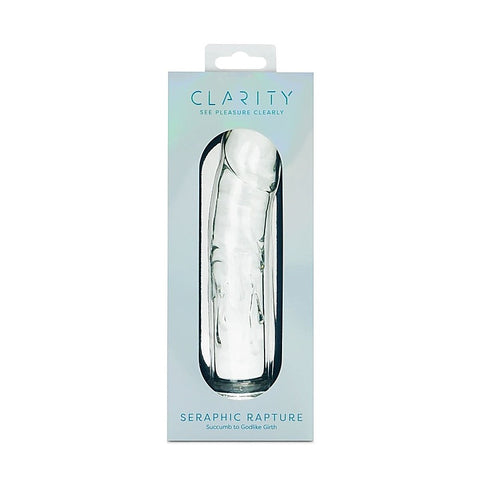 Creative Conceptions Clarity Seraphic Rapture Glass Dildo - Glass Sex Toys