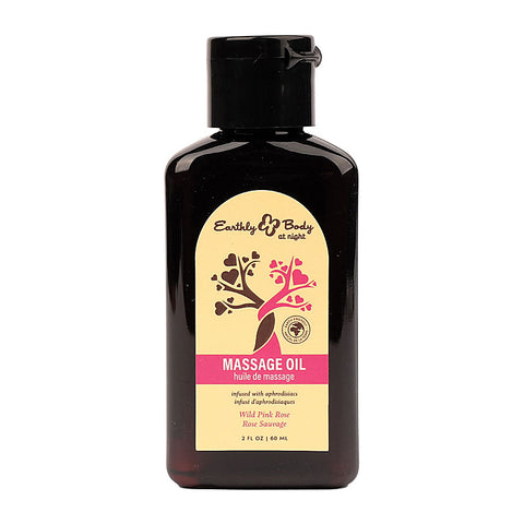Earthly Body Hemp Seed Scented Adult Massage Oil 60 ml - Massage Oils and Lubricants