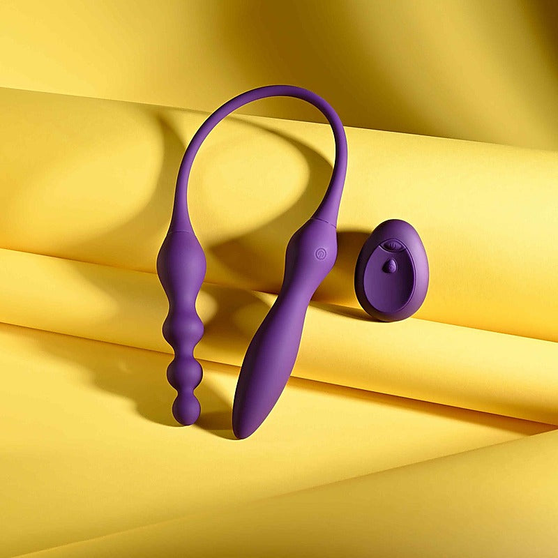 Playboy Pleasure THIS & THAT Flexible Dual Ended Vibrator - Anal Vibrators