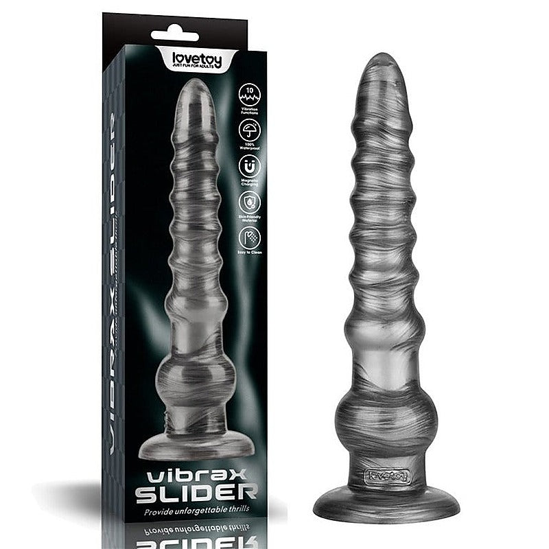 King Sized Vibrax Slider Vibrating Dildo by Lovetoy - Vibrating Dildos