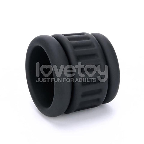Pinnacle Pro Twin Grip Enhancer Cock & Balls Ring by Lovetoy - Ball and Cock Toys