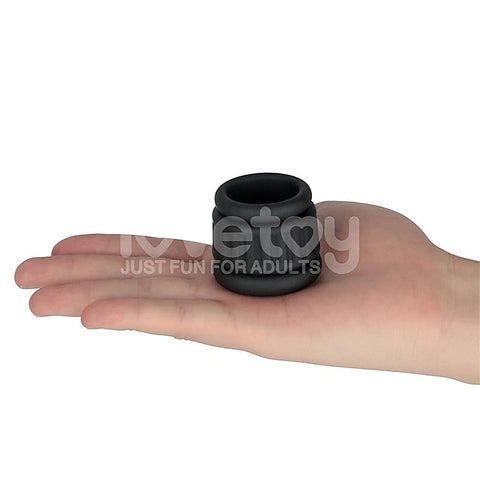 Pinnacle Pro Twin Grip Enhancer Cock & Balls Ring by Lovetoy - Ball and Cock Toys