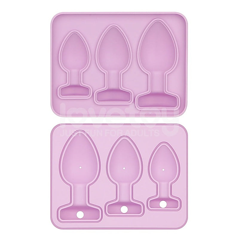 Butt Plug Silicone Novelty Ice Tray by Lovetoy - Party Gifts and Novelties