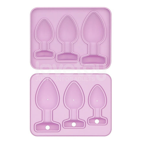 Butt Plug Silicone Novelty Ice Tray by Lovetoy - Party Gifts and Novelties