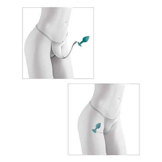 Hookup Crotchless Secret Gem Panties