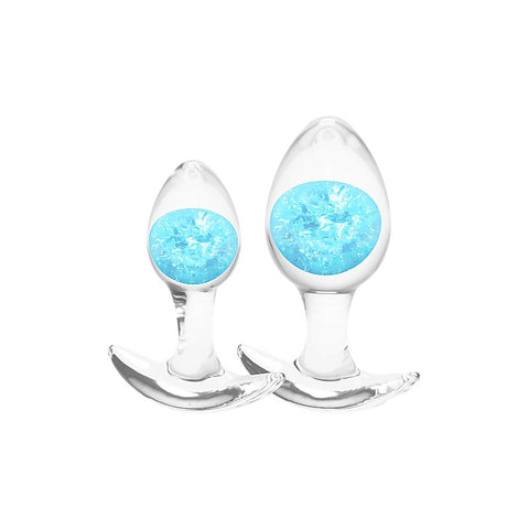 NS Novelties Glams Cosmic Butt Plugs Set of 2 Sizes - Butt Plugs