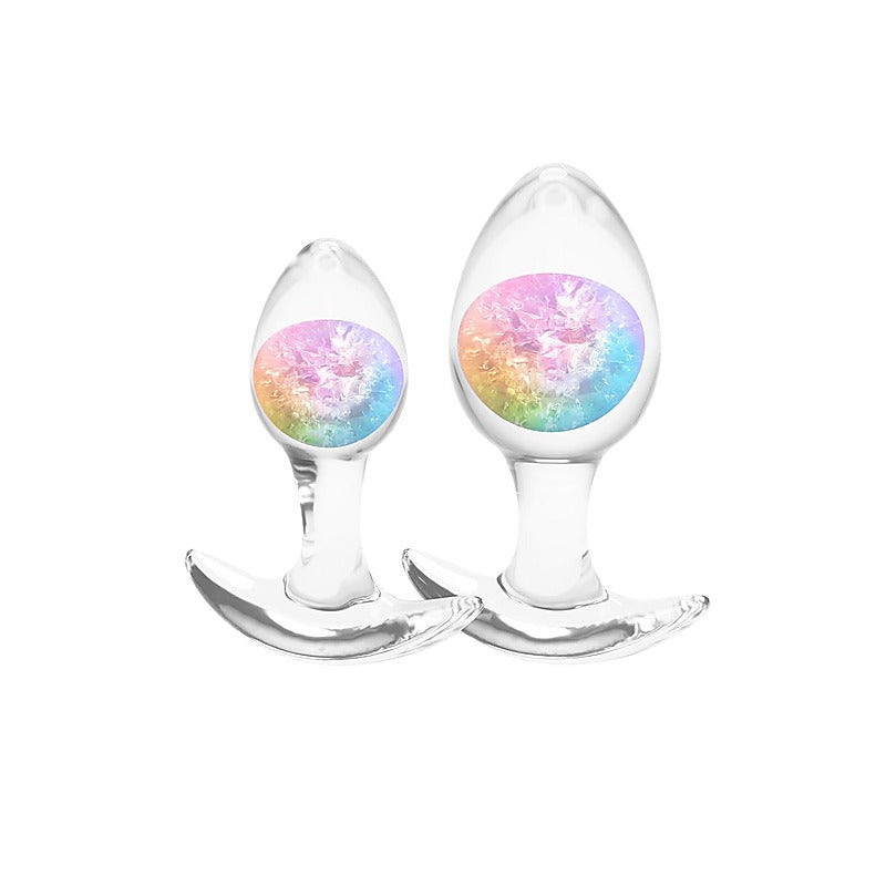 NS Novelties Glams Cosmic Butt Plugs Set of 2 Sizes - Butt Plugs