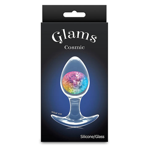 Glams Cosmic Medium Silicone Anal Plug by NS Novelties - Butt Plugs