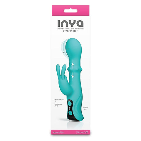 NS Novelties INYA Cyberluxe Rechargeable Rabbit Vibrator - Rabbit Vibrators
