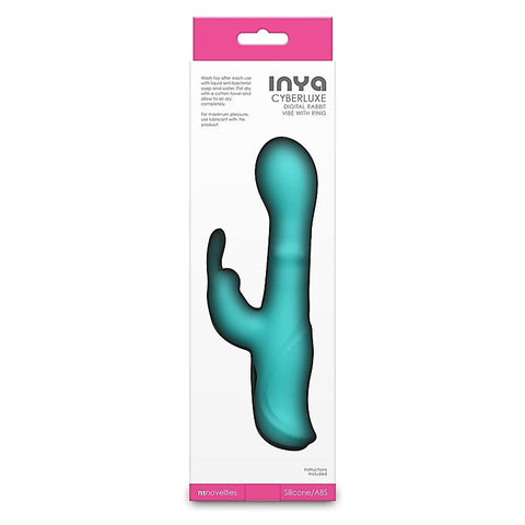 NS Novelties INYA Cyberluxe Rechargeable Rabbit Vibrator - Rabbit Vibrators