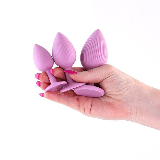 NS Novelties INYA Triple Ace Butt Plugs Set of 3 Sizes - Butt Plugs