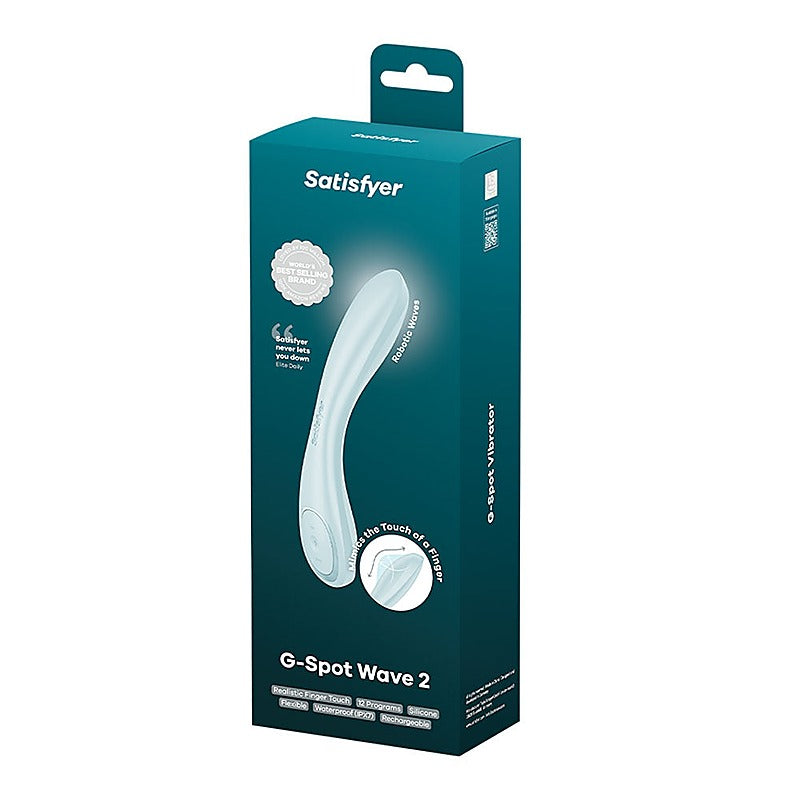 Satisfyer G-Spot Wave 2 Rechargeable Flicking Tip Vibrator - G-Spot Vibrators
