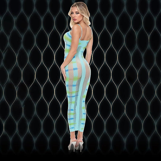 Xgen LAPDANCE Blue Horizon Womens Maxi Dress One Size
