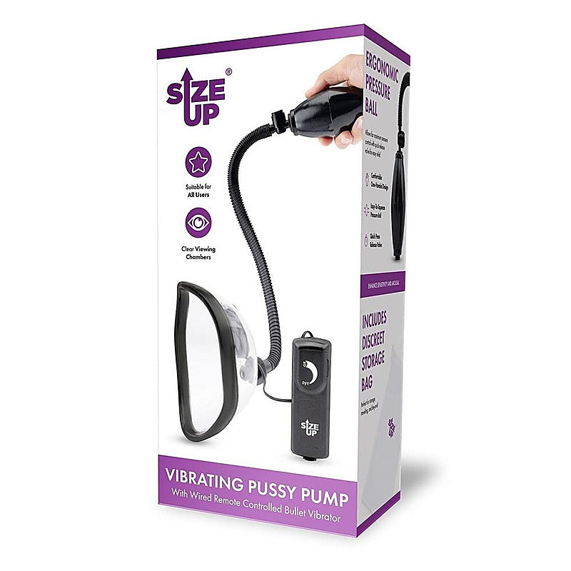 Xgen Size Up Womens Vibrating Vagina Pump - Pussy And Clit Toys