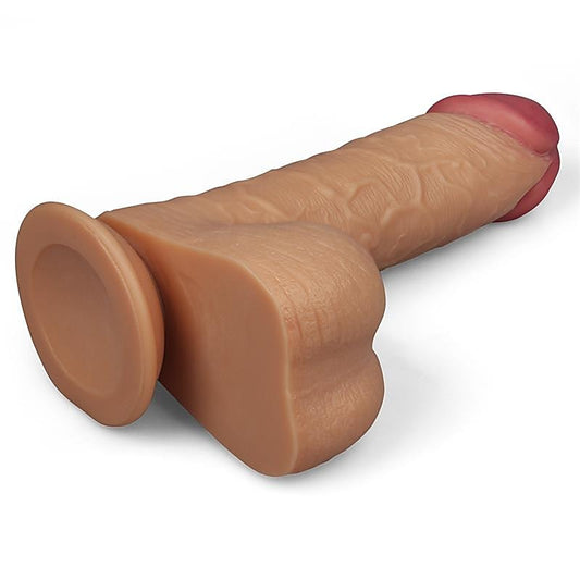 Lovetoy King Size Legendary 9 Inch Realistic Dildo Flesh - Realistic Dildos