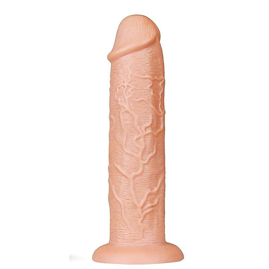 Lovetoy King Size High Quality 11 Inch Realistic Dildo Flesh - Realistic Dildos