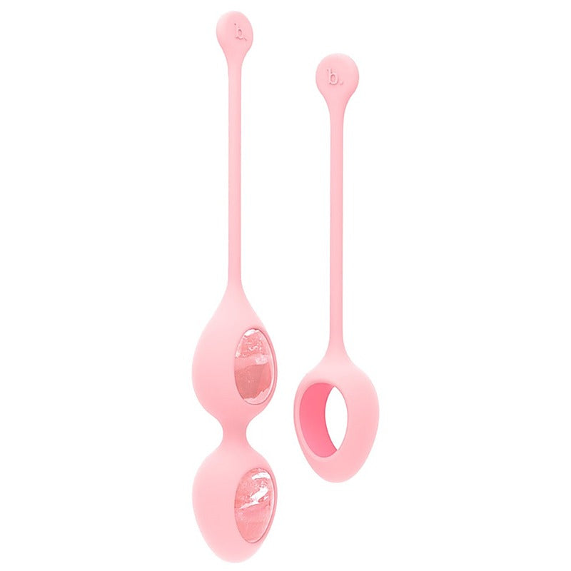 Yonii Set of 2 Quartz Eggs Massager by Biird - Love Eggs and Kegel Exercisers