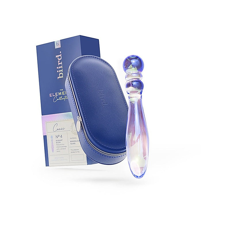 Biird Cecii Elegant Borosilicate Glass Dildo - Glass Sex Toys