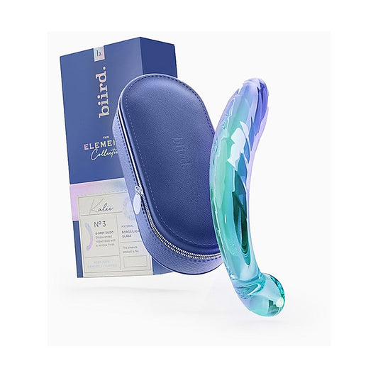 Biird Kalii Borosilicate Glass G Spot Dildo - Glass Sex Toys