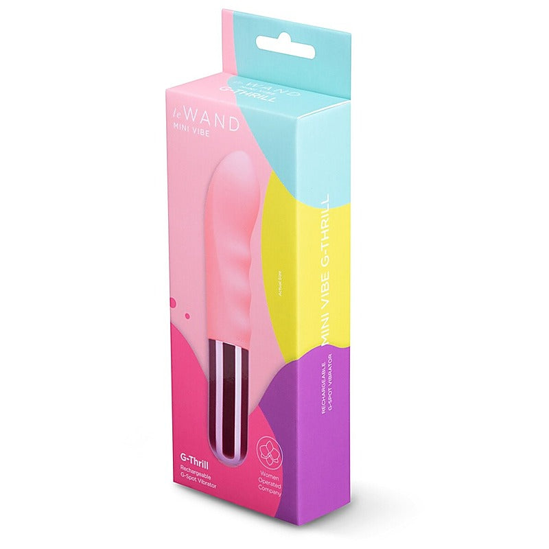 Le Wand Mini Vibe G-Thrill Rechargeable G Spot Massager - G-Spot Vibrators