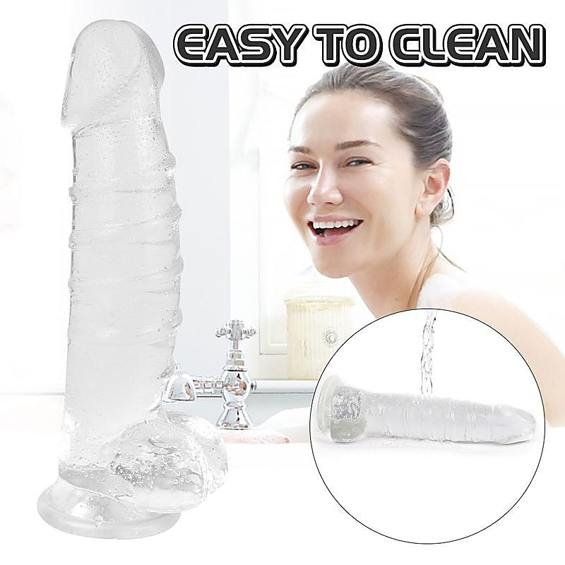 Denny Real Feel Dong With Balls XXL by S-Hande - Realistic Dildos